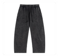 Grey Snow-Wash Sweats