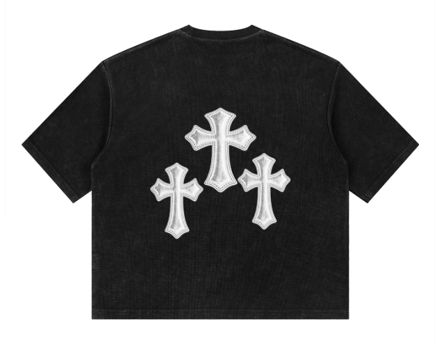 Unisex Mineral Wash Waffle Boxy T-Shirt