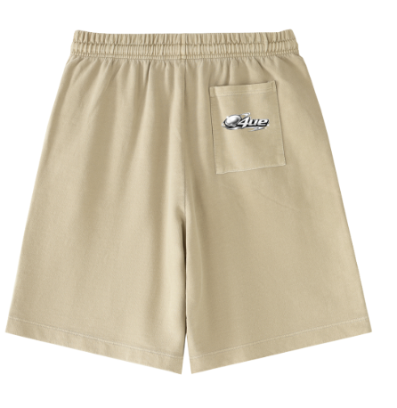 Chrome Cross Vintage Wash Cotton Shorts