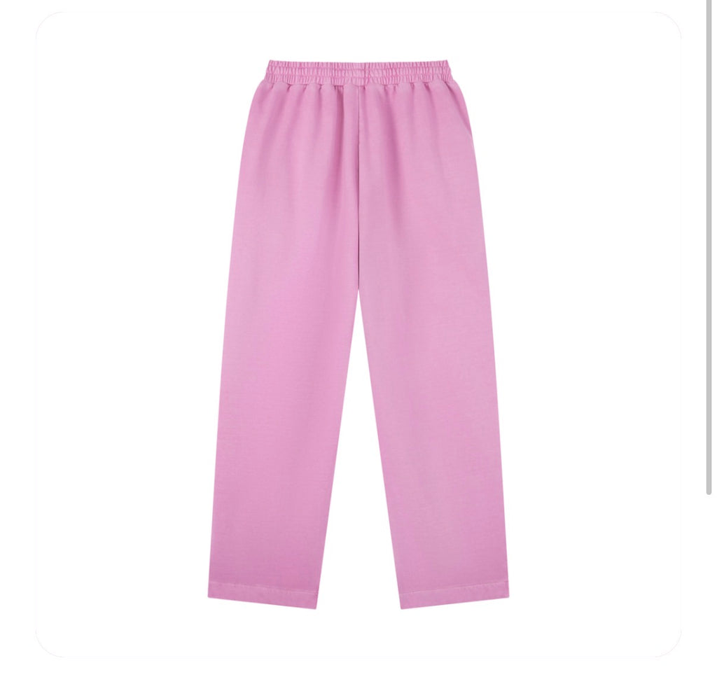 Pink sweatpants
