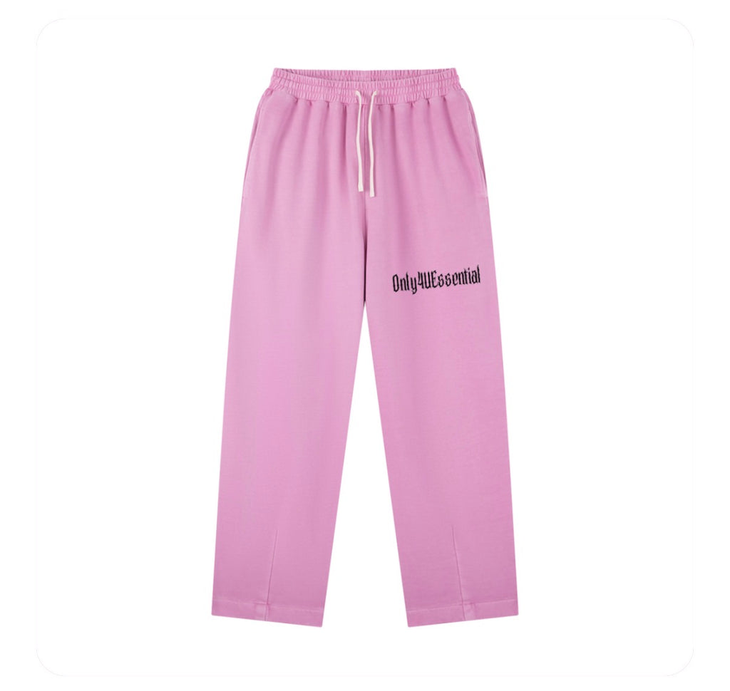 Pink sweatpants