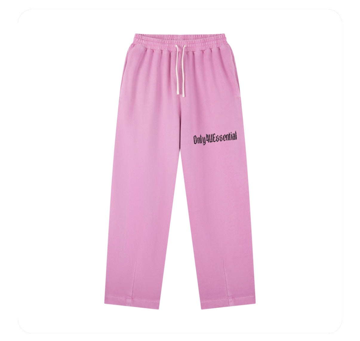 Pink sweatpants